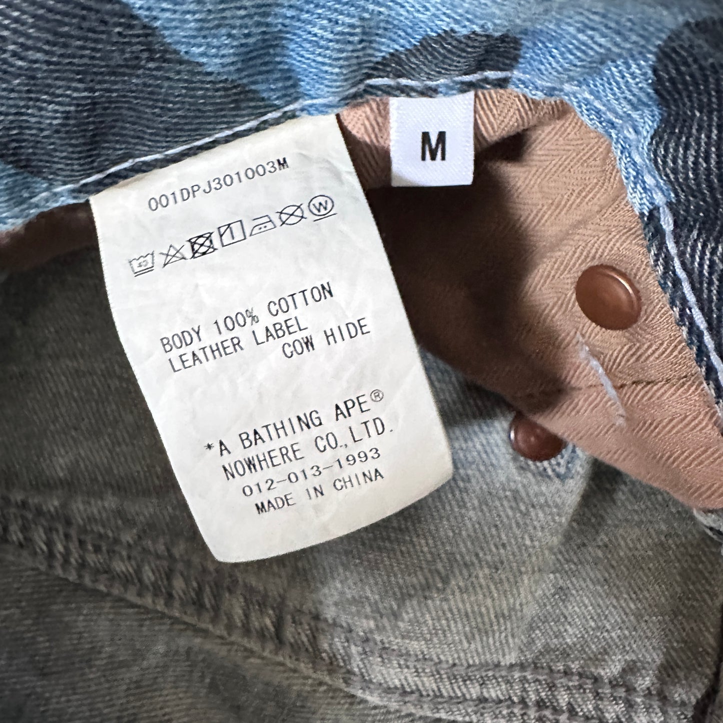 Bape Camo Jeans